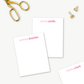 monogram notepad, personalized notepad, custom notepad, monogram stationery, personalized stationery, custom stationery, custom gift, personalized gift